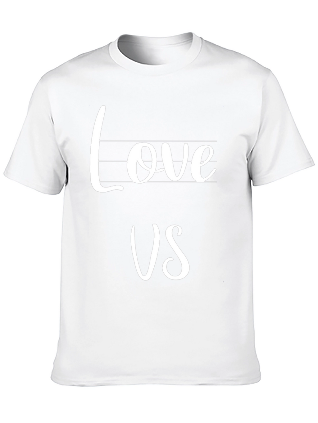 Love Us Graphic Black T-Shirt
