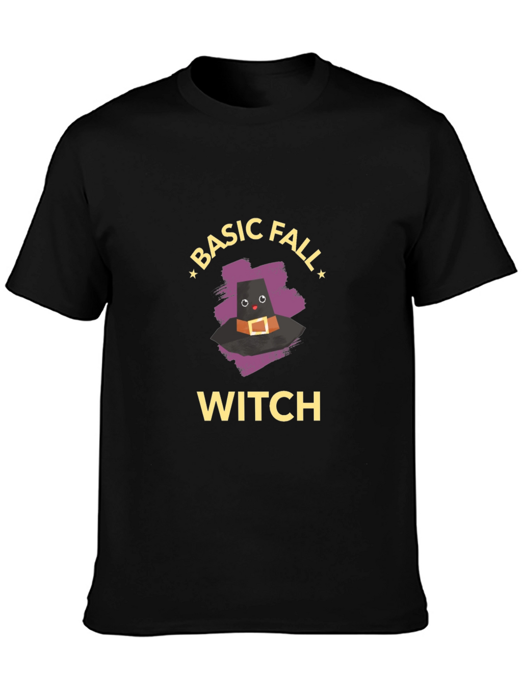 Basic Fall Witch T-Shirt - Cute Halloween Tee