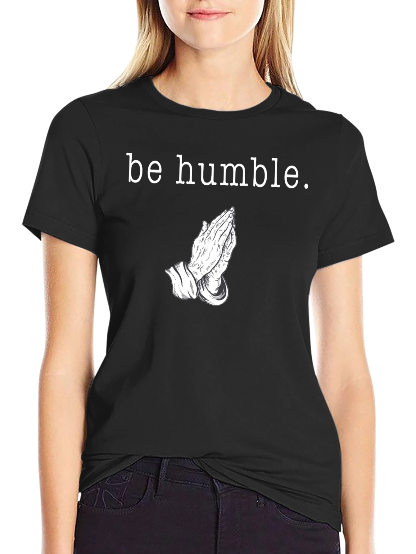 Be Humble Graphic Tee - Black