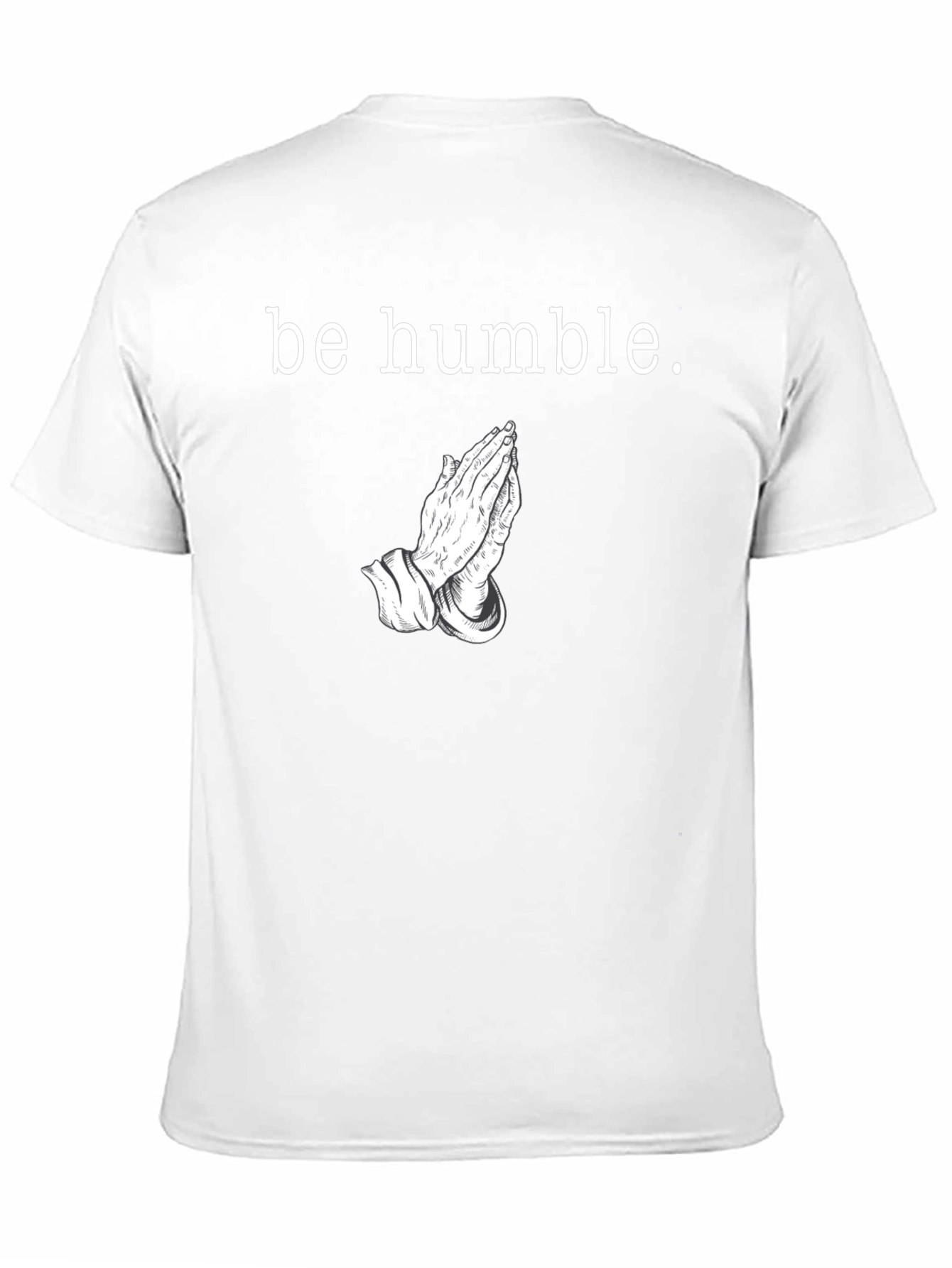 Be Humble Graphic Tee - Black