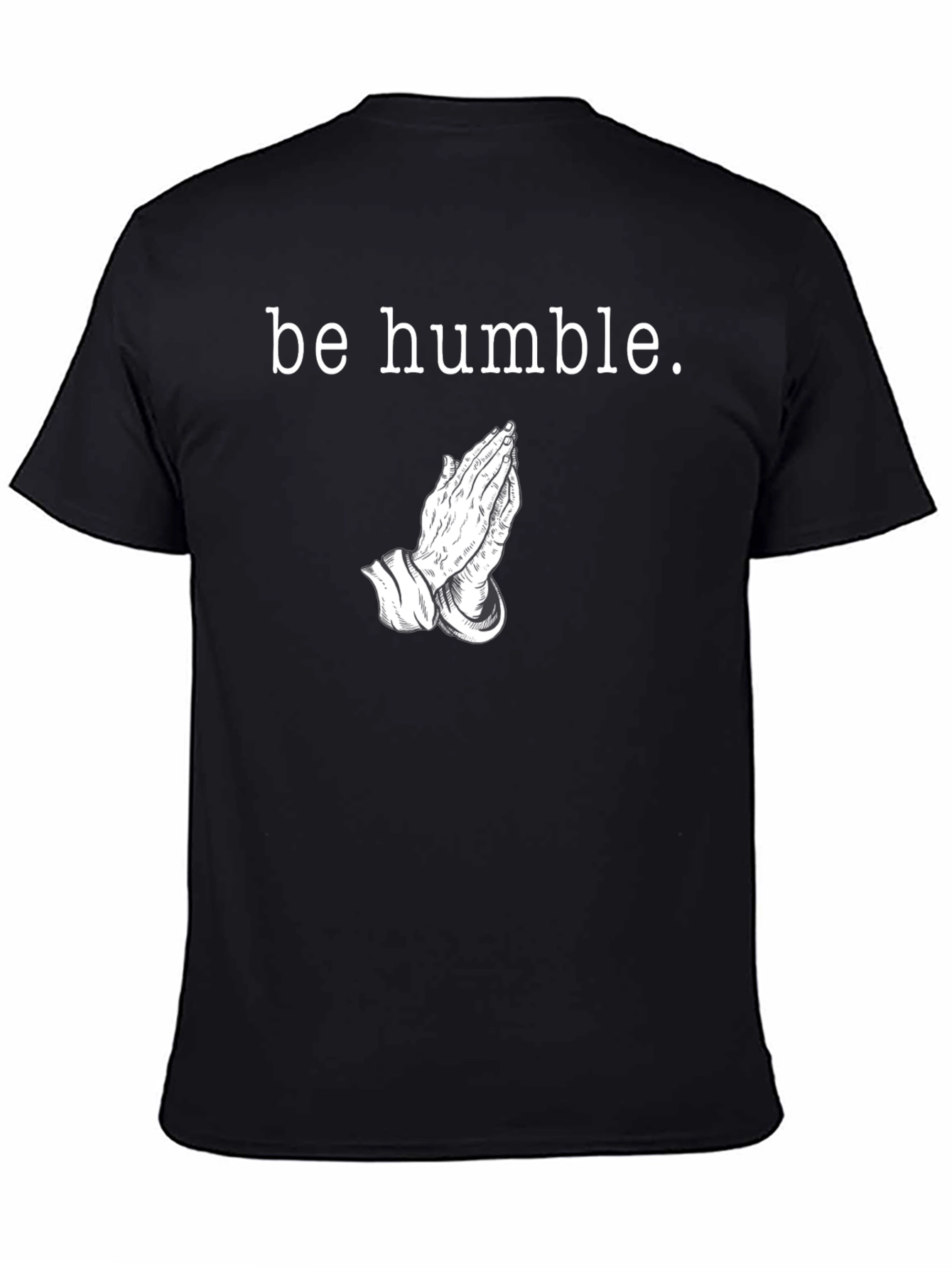 Be Humble Graphic Tee - Black