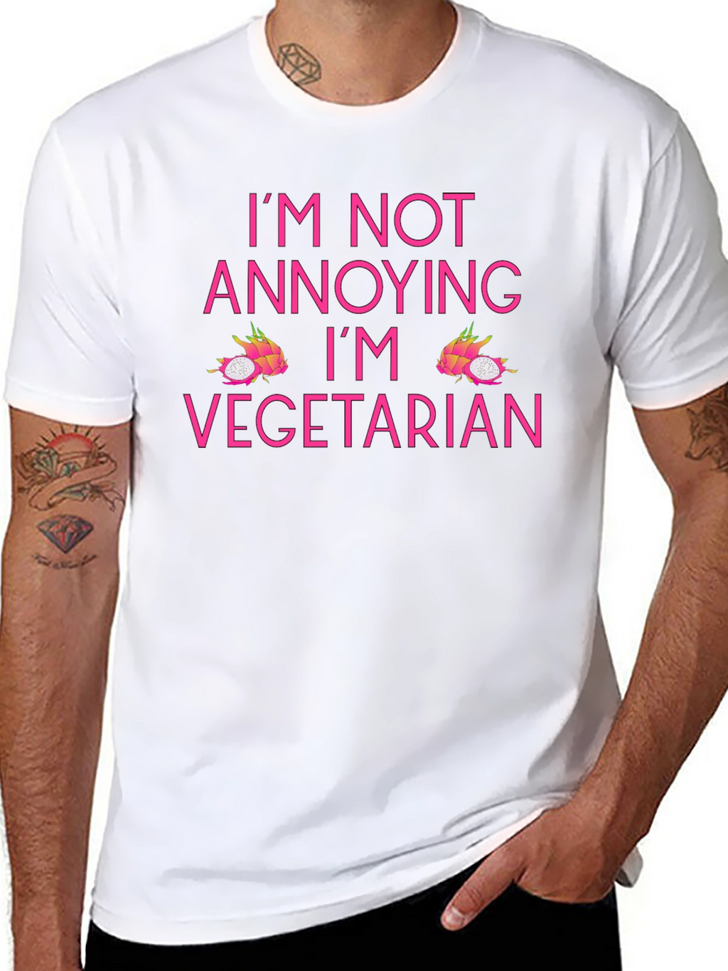 Vegetarian T-Shirt - Im Not Annoying