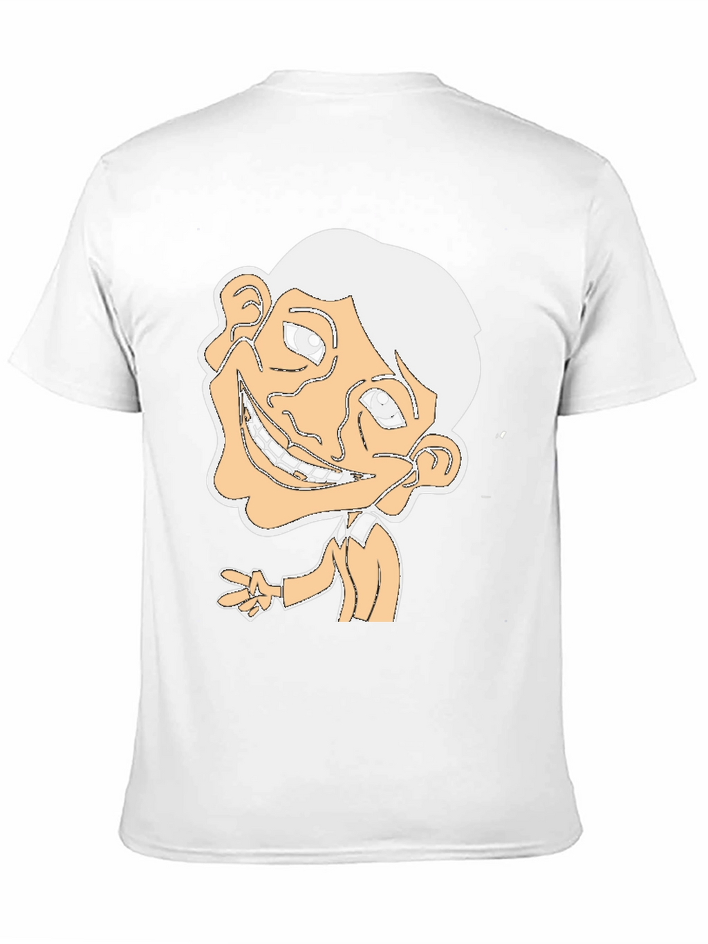 Troll Face Graphic Tee - Black Cotton Shirt