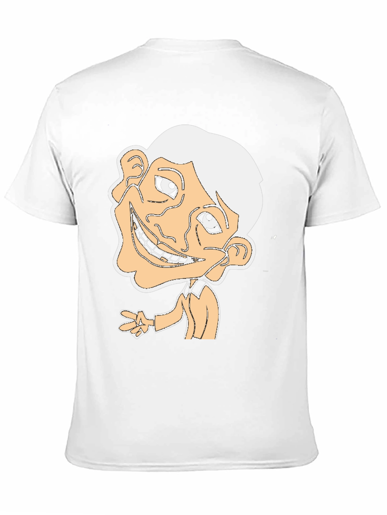 Troll Face Graphic Tee - Black Cotton Shirt