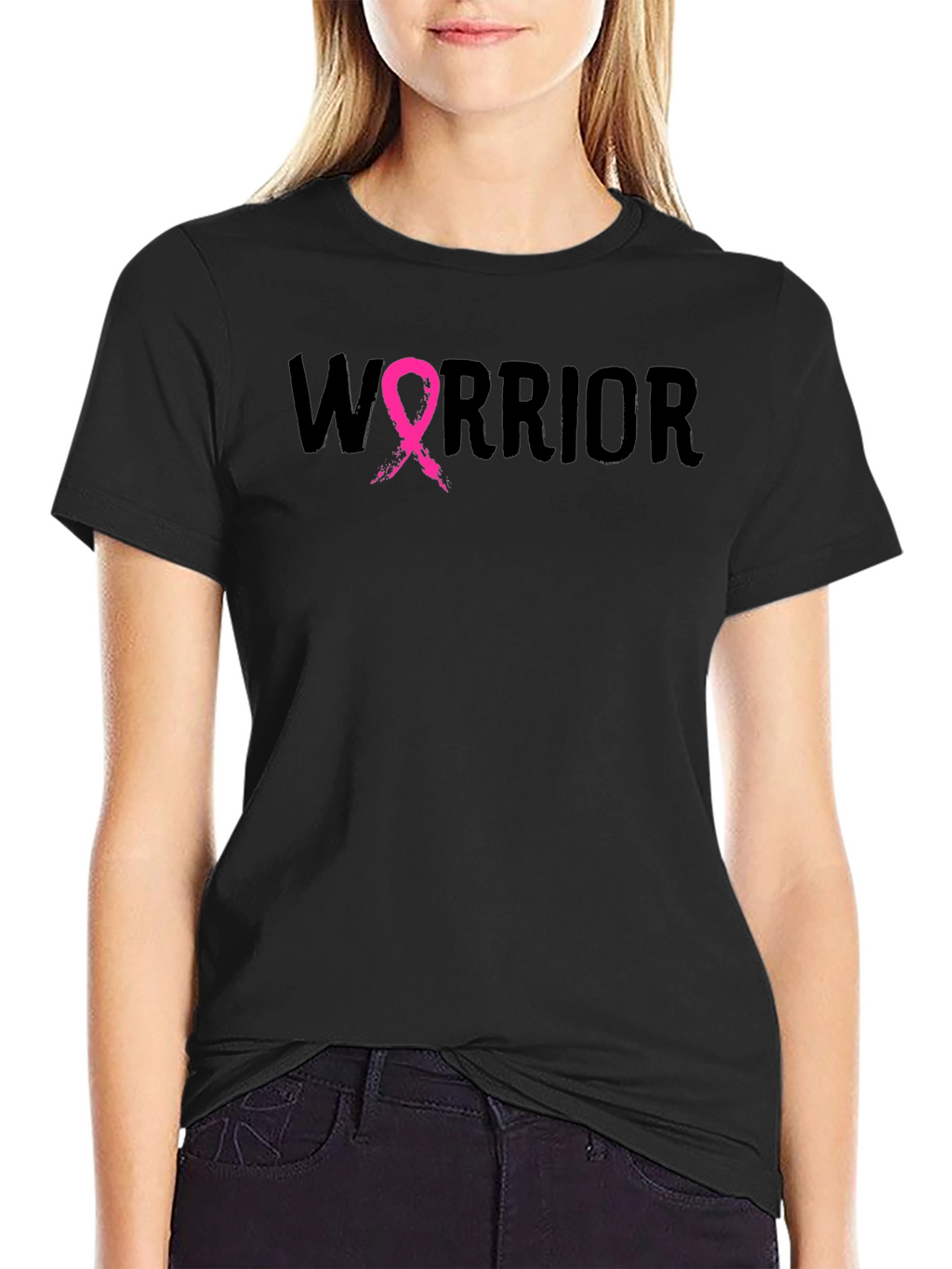 Warrior Breast Cancer Awareness T-Shirt