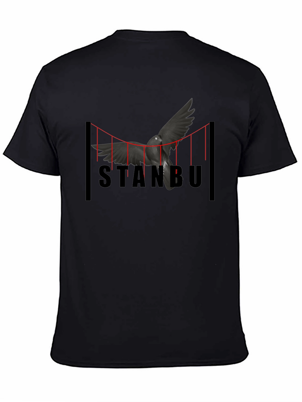 Istanbul Bridge Bird T-Shirt
