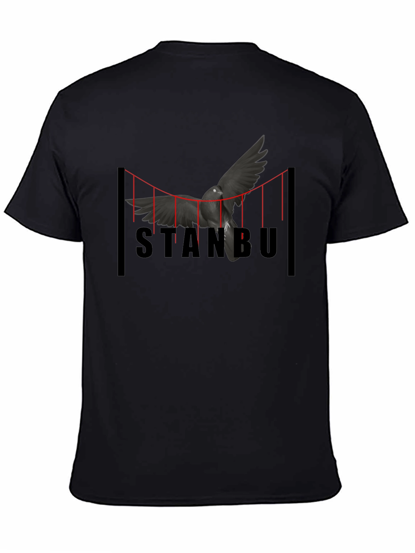 Istanbul Bridge Bird T-Shirt