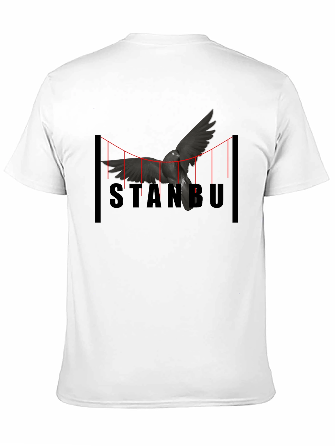 Istanbul Bridge Bird T-Shirt