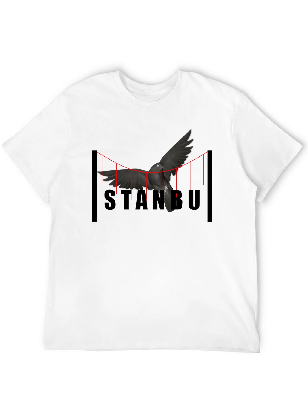 Istanbul Bridge Bird T-Shirt
