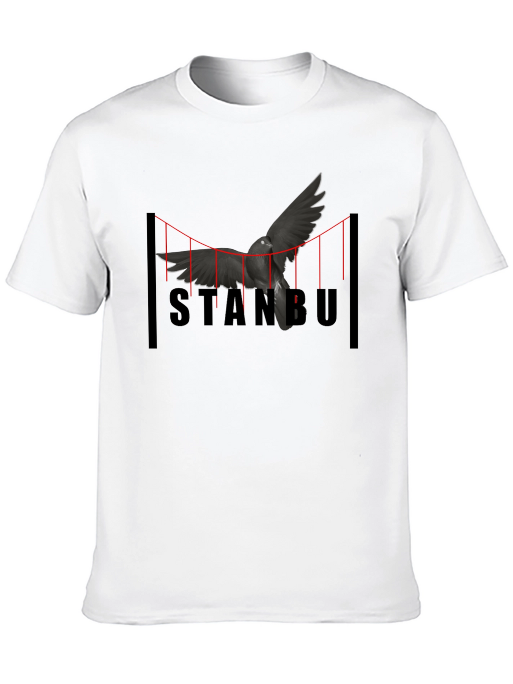 Istanbul Bridge Bird T-Shirt
