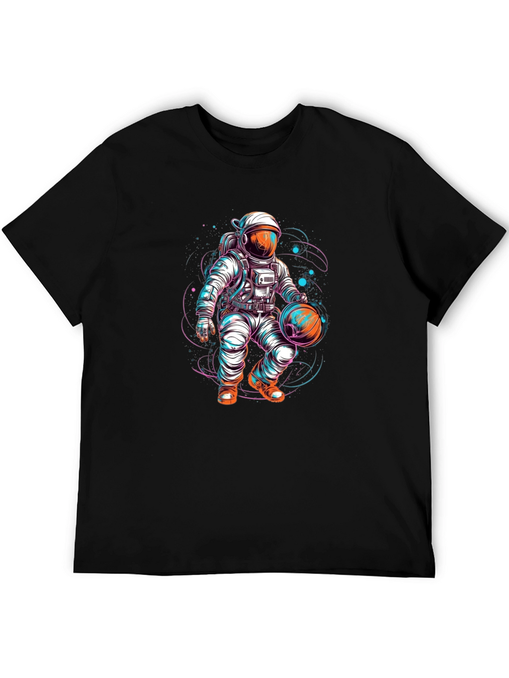 Astronaut Basketball Graphic Tee
