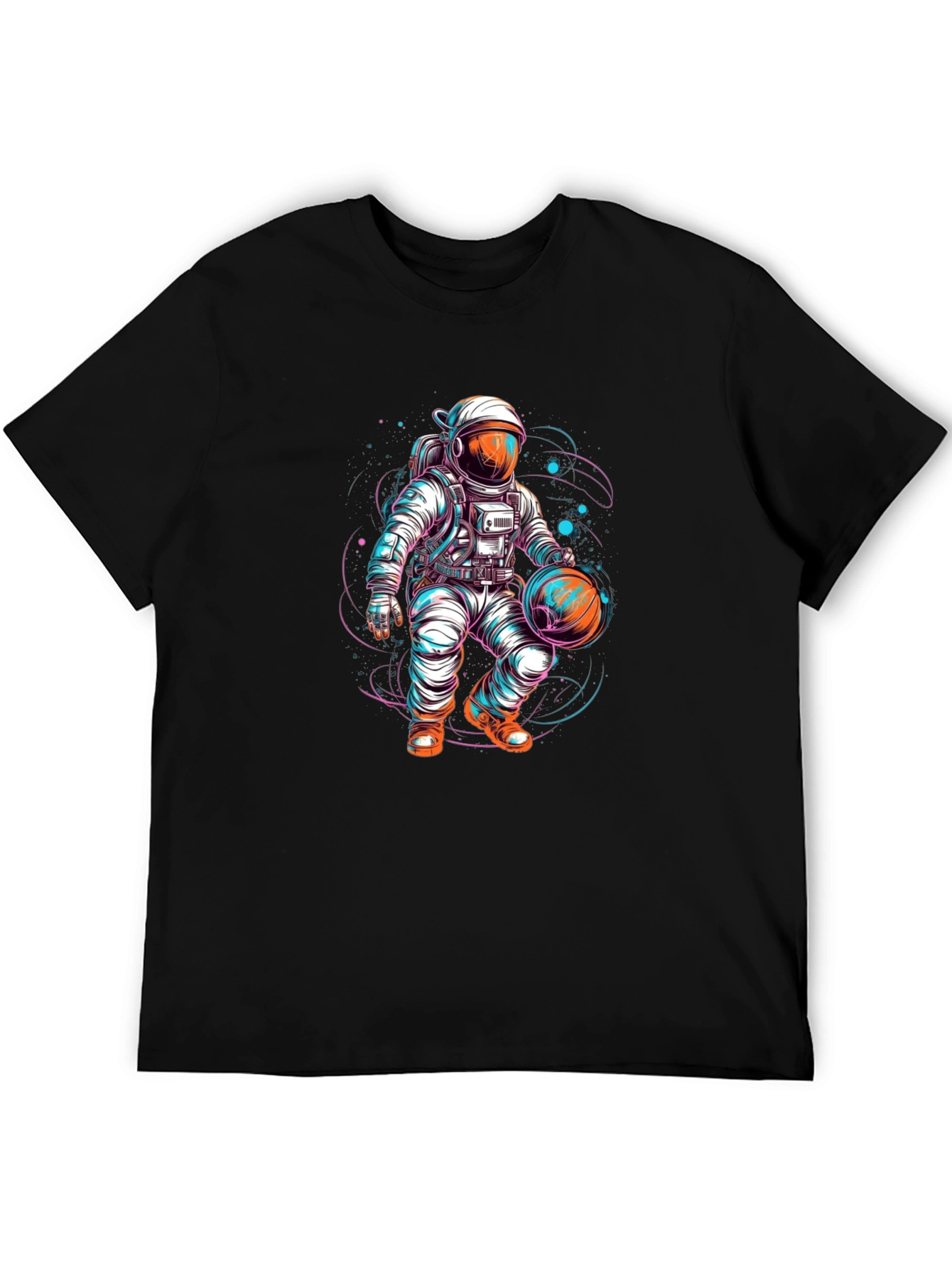 Astronaut Basketball Graphic Tee