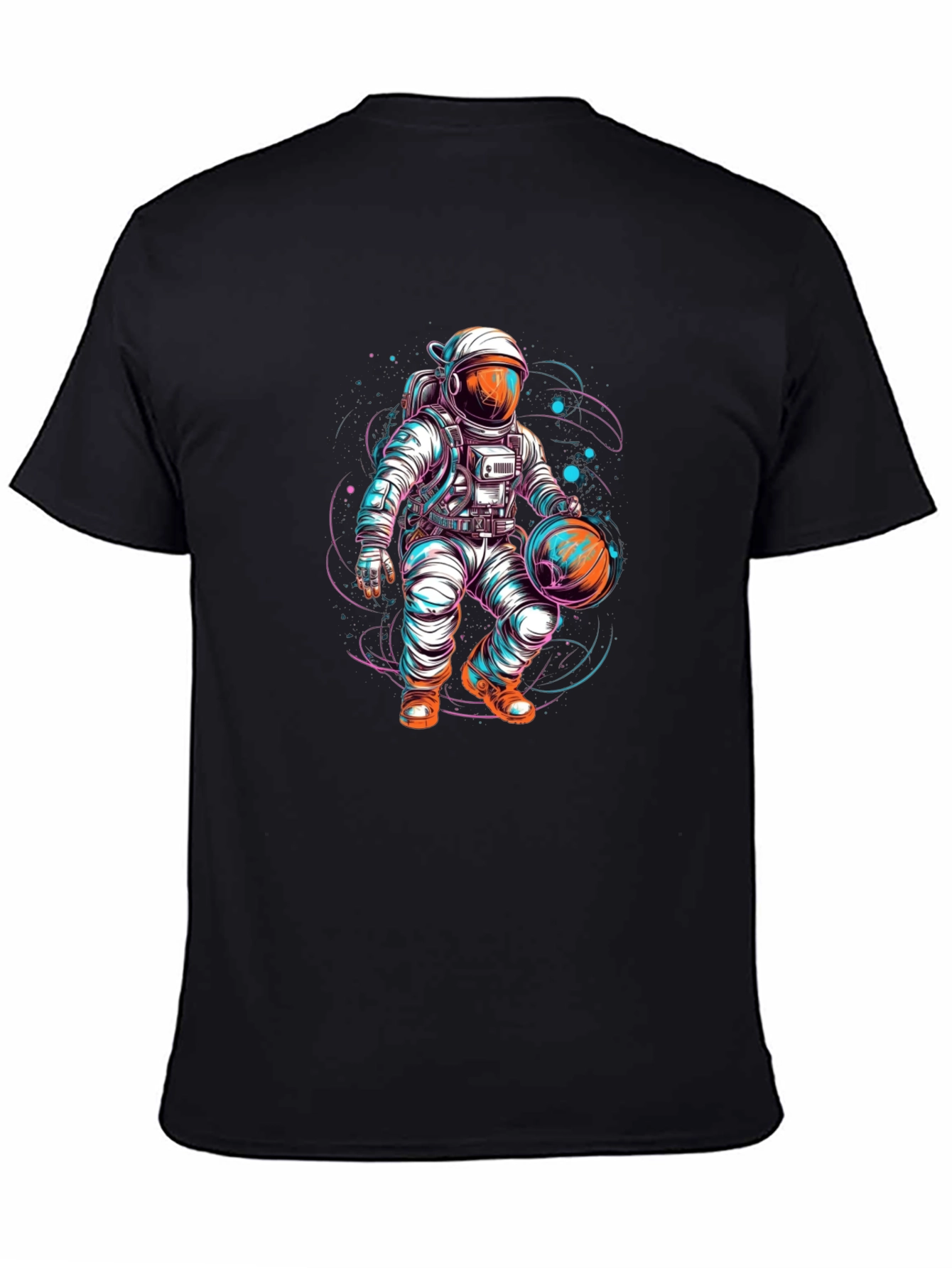 Astronaut Basketball Graphic Tee