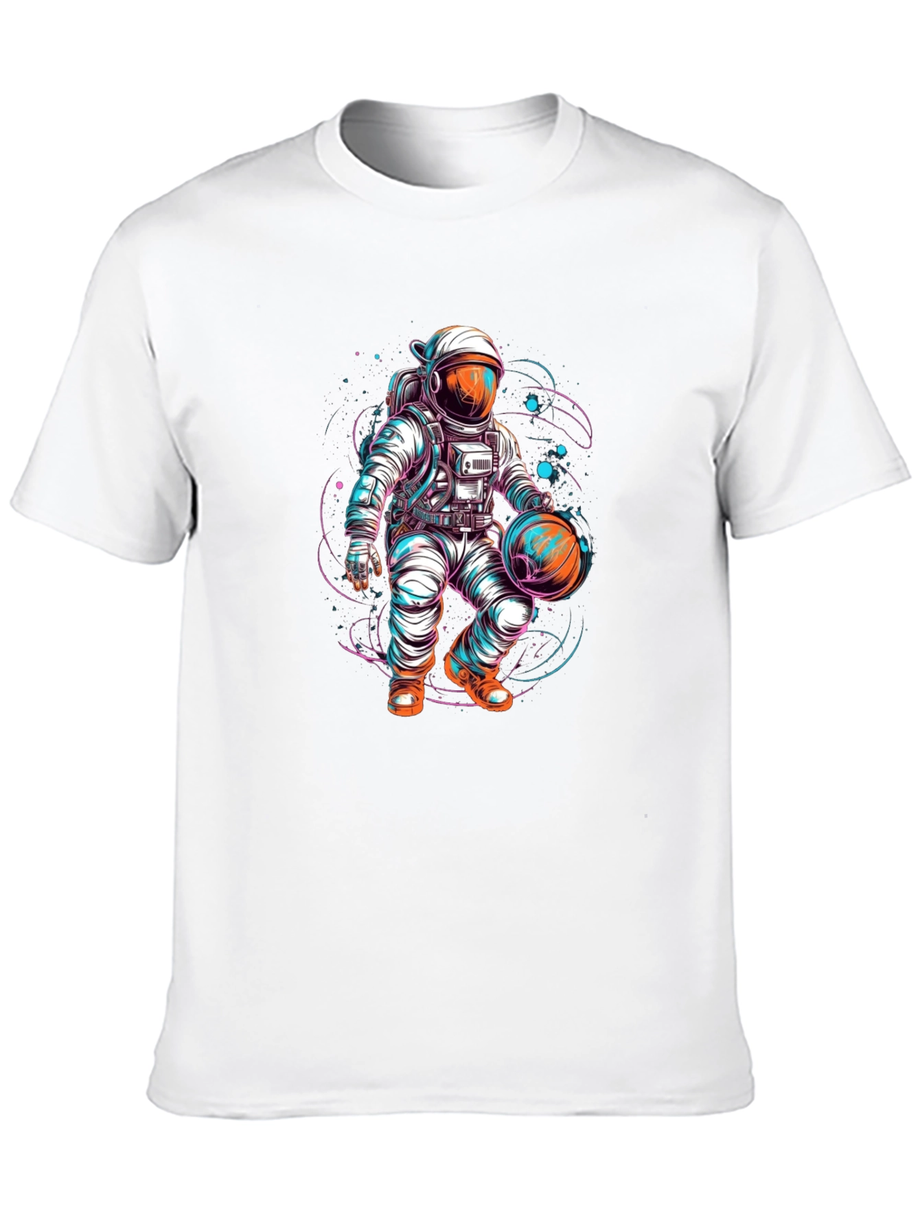 Astronaut Basketball Graphic Tee