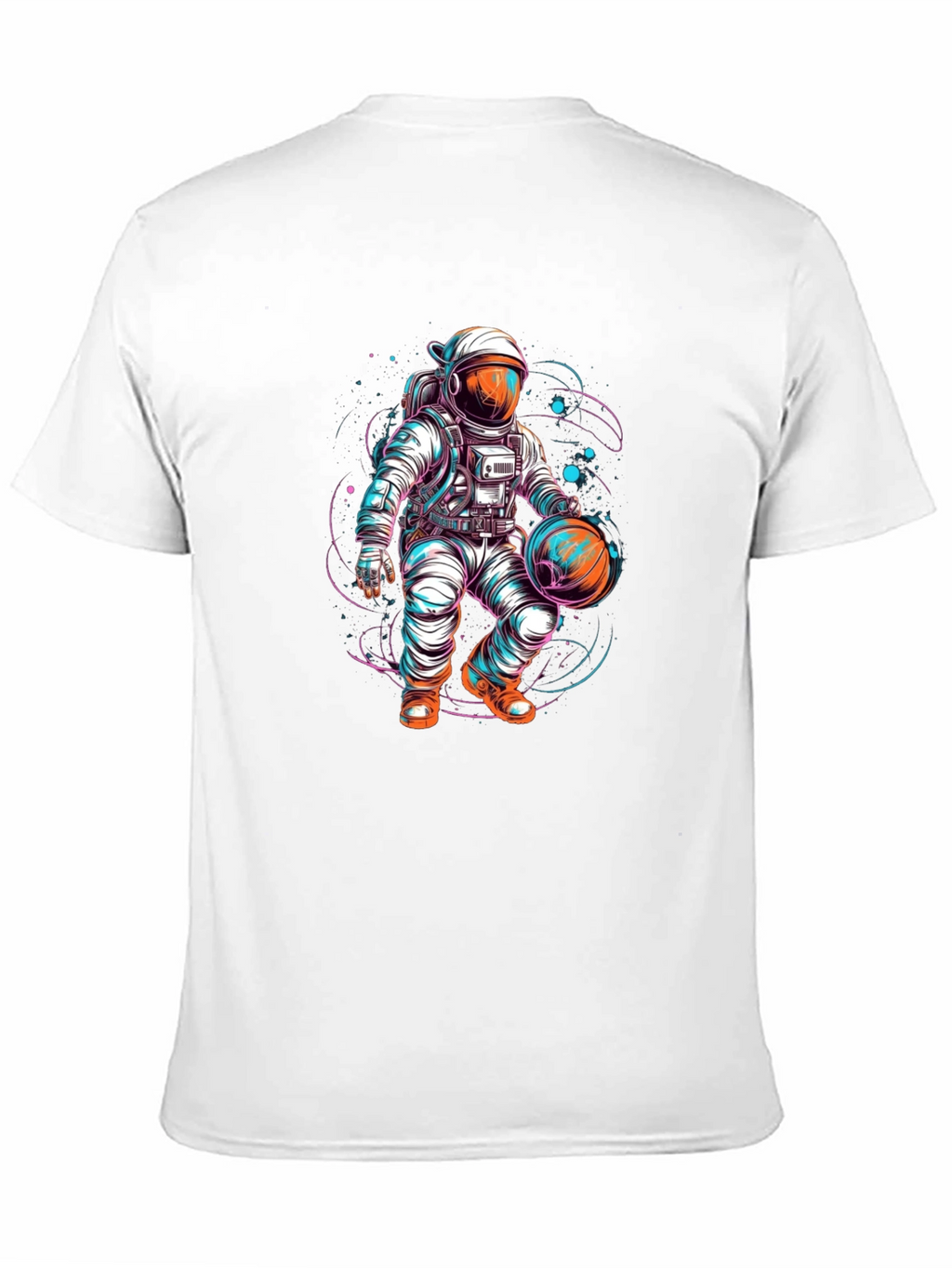 Astronaut Basketball Graphic Tee