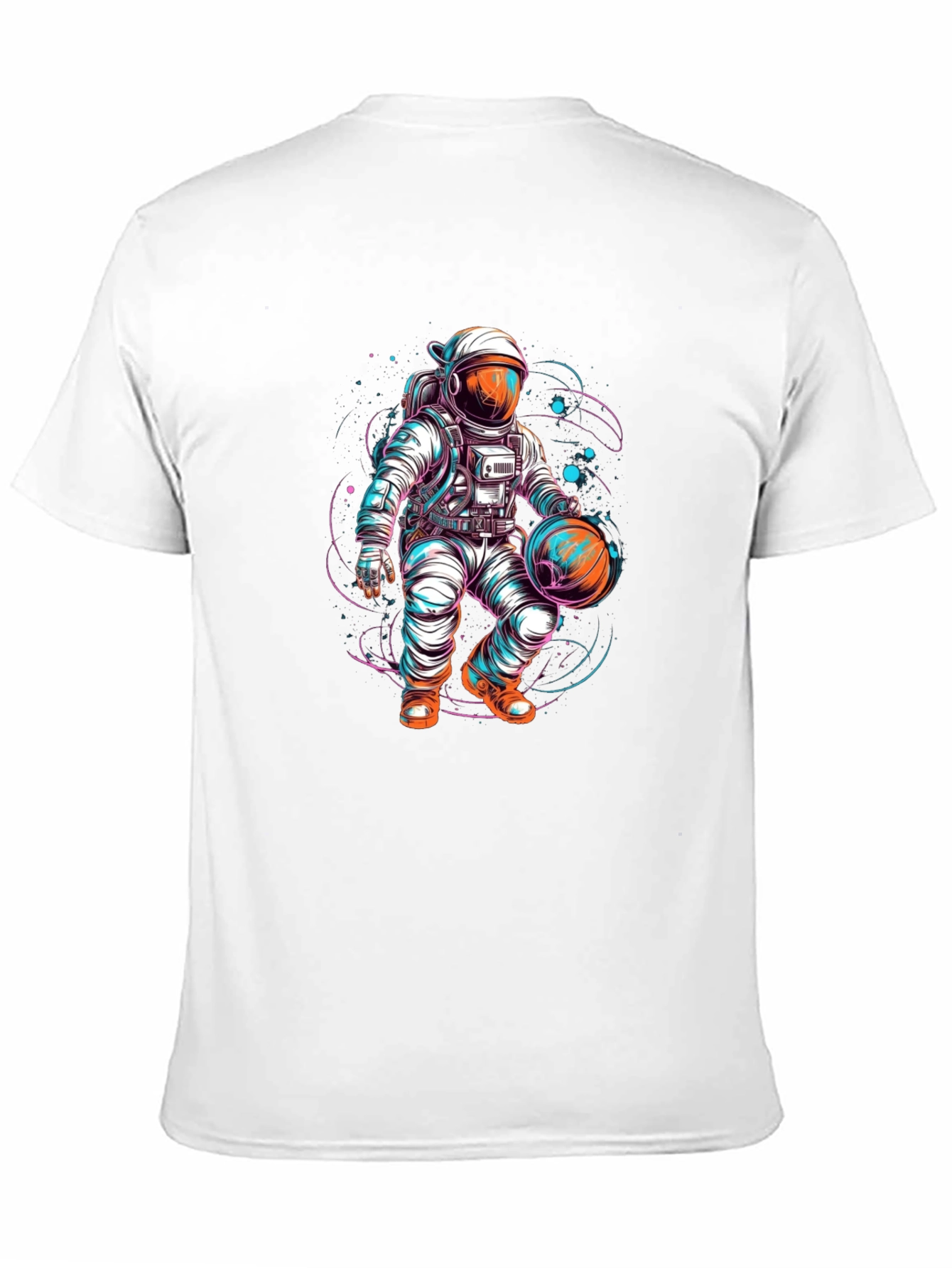 Astronaut Basketball Graphic Tee