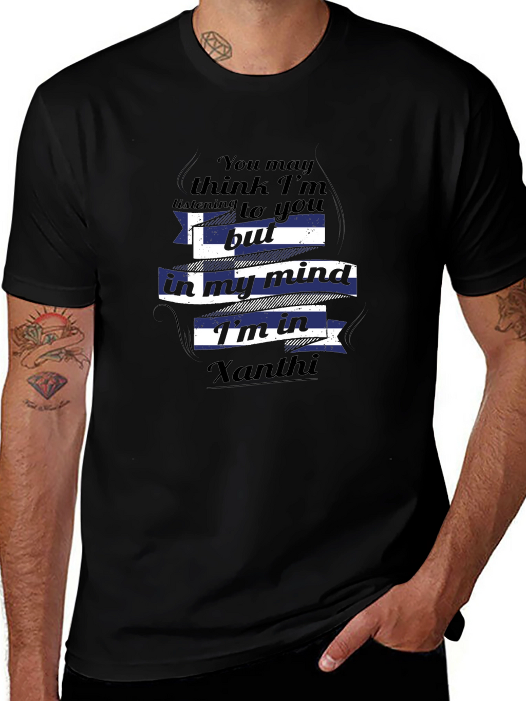 Xanthi Mind T-Shirt - Greece Pride Tee