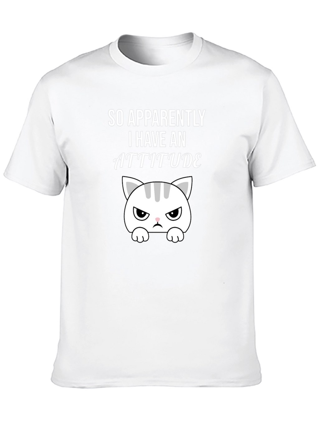 Funny Cat Attitude T-Shirt