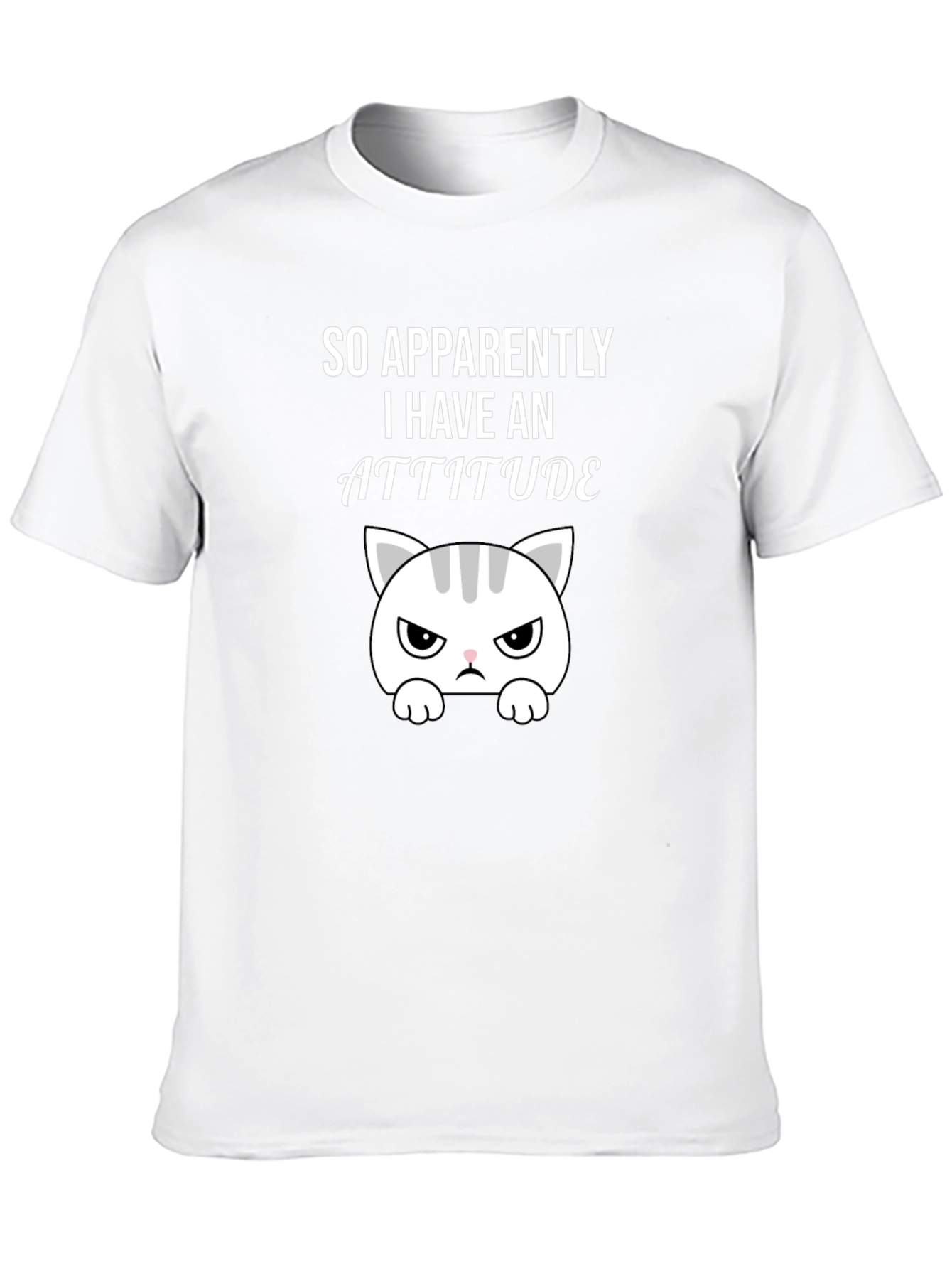 Funny Cat Attitude T-Shirt