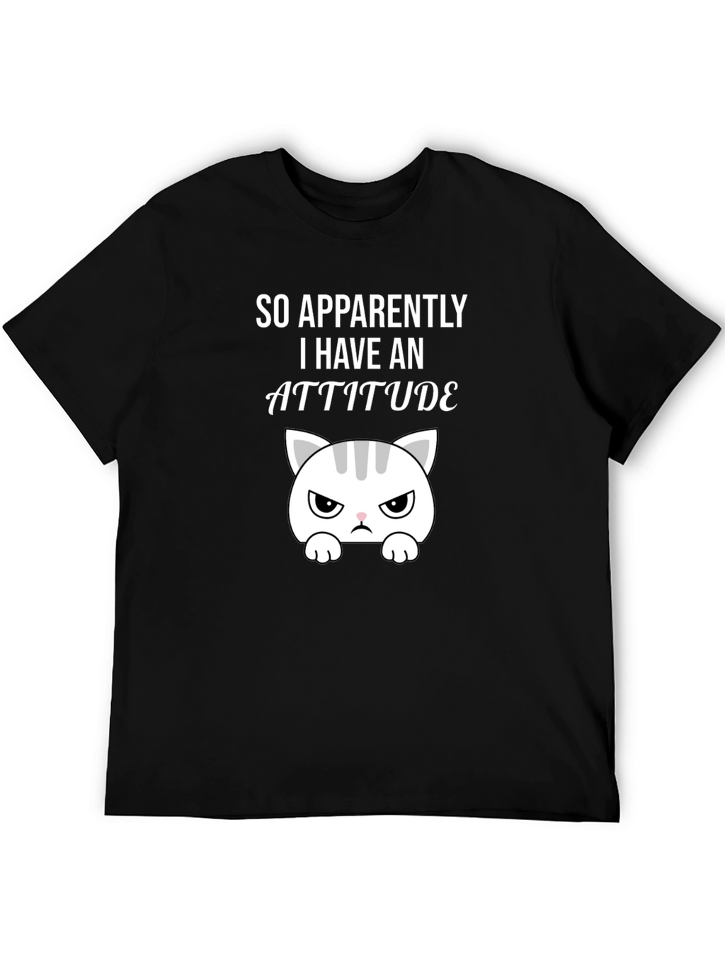 Funny Cat Attitude T-Shirt