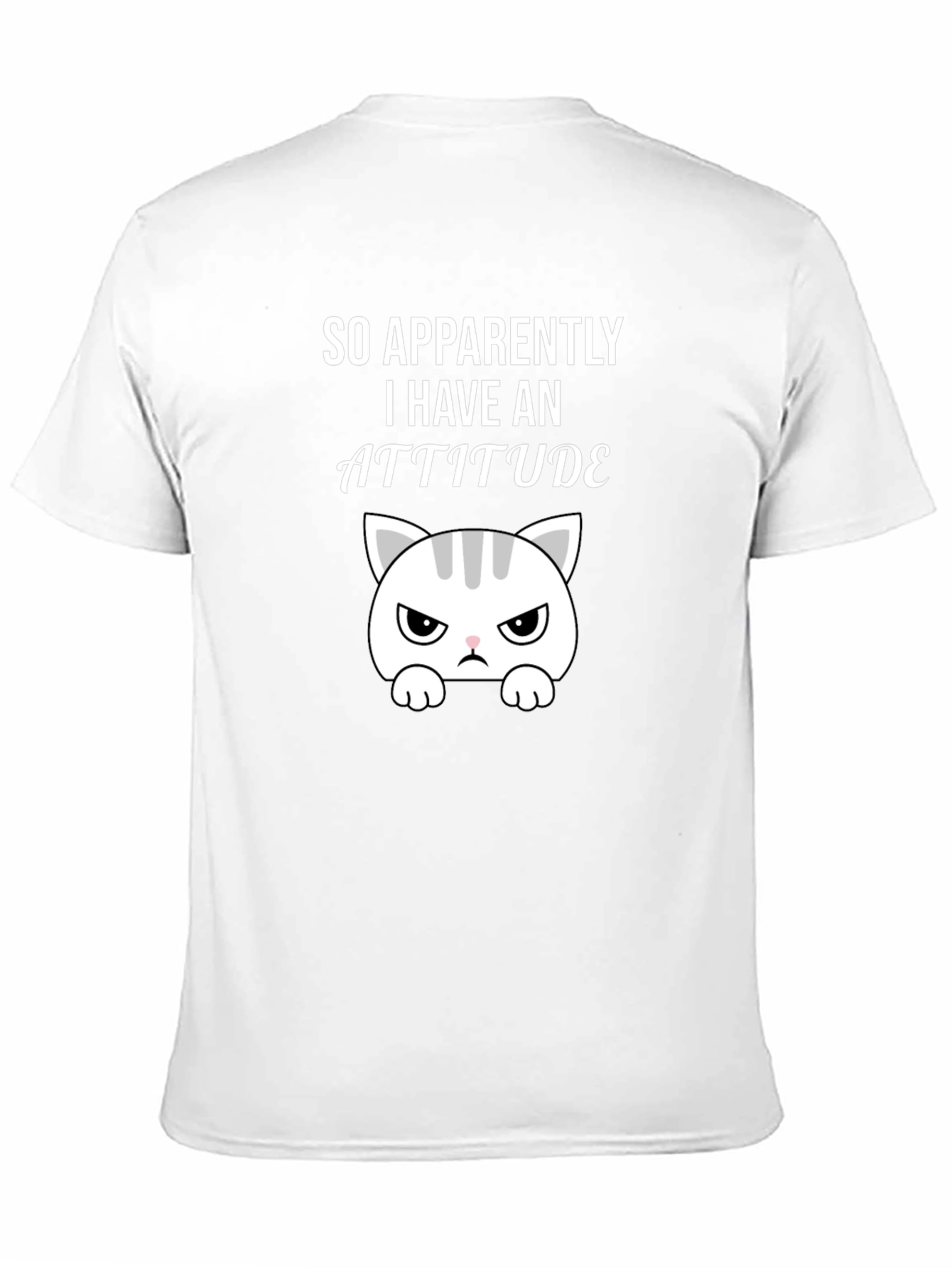 Funny Cat Attitude T-Shirt