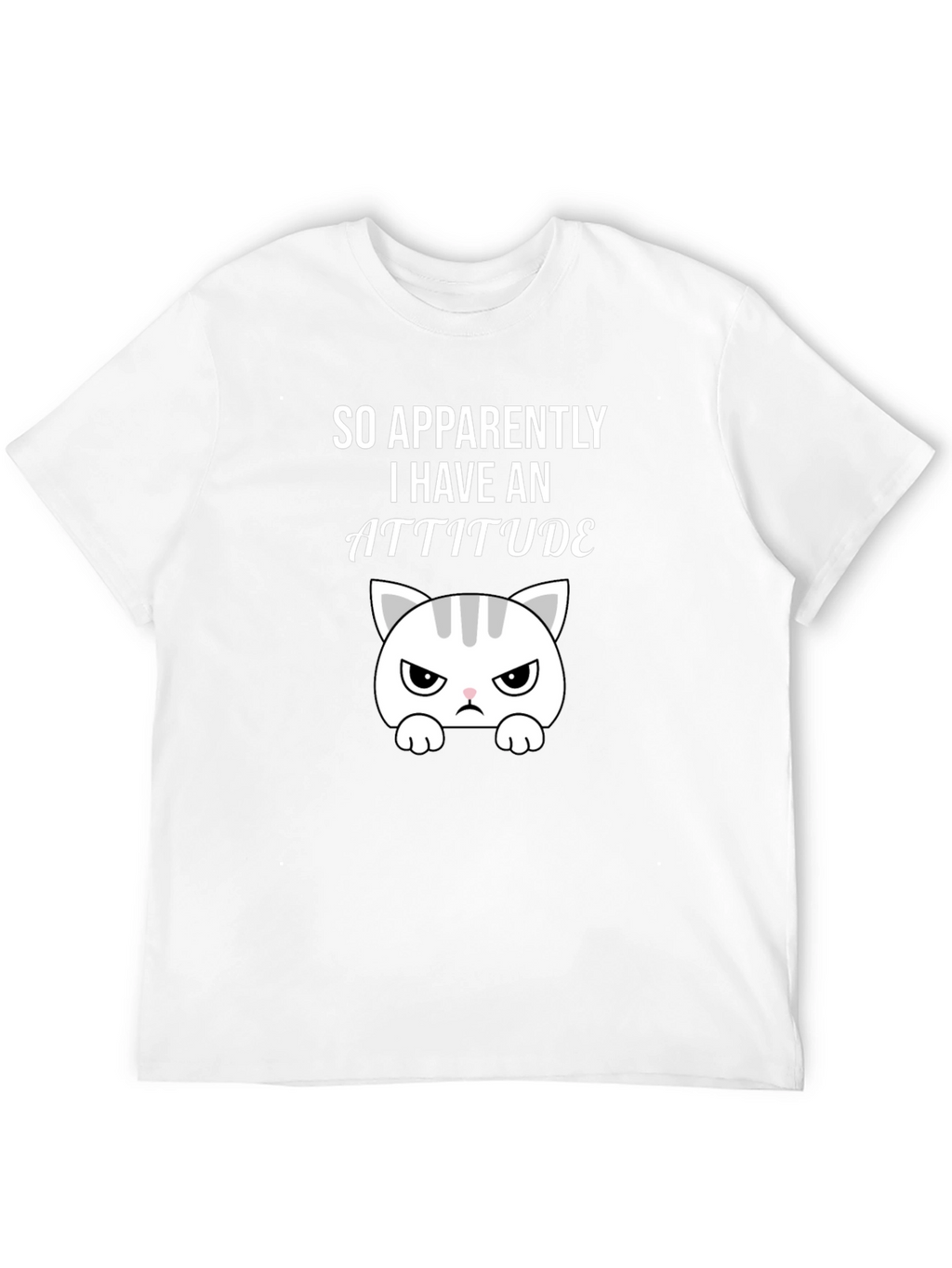 Funny Cat Attitude T-Shirt
