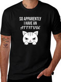 Funny Cat Attitude T-Shirt