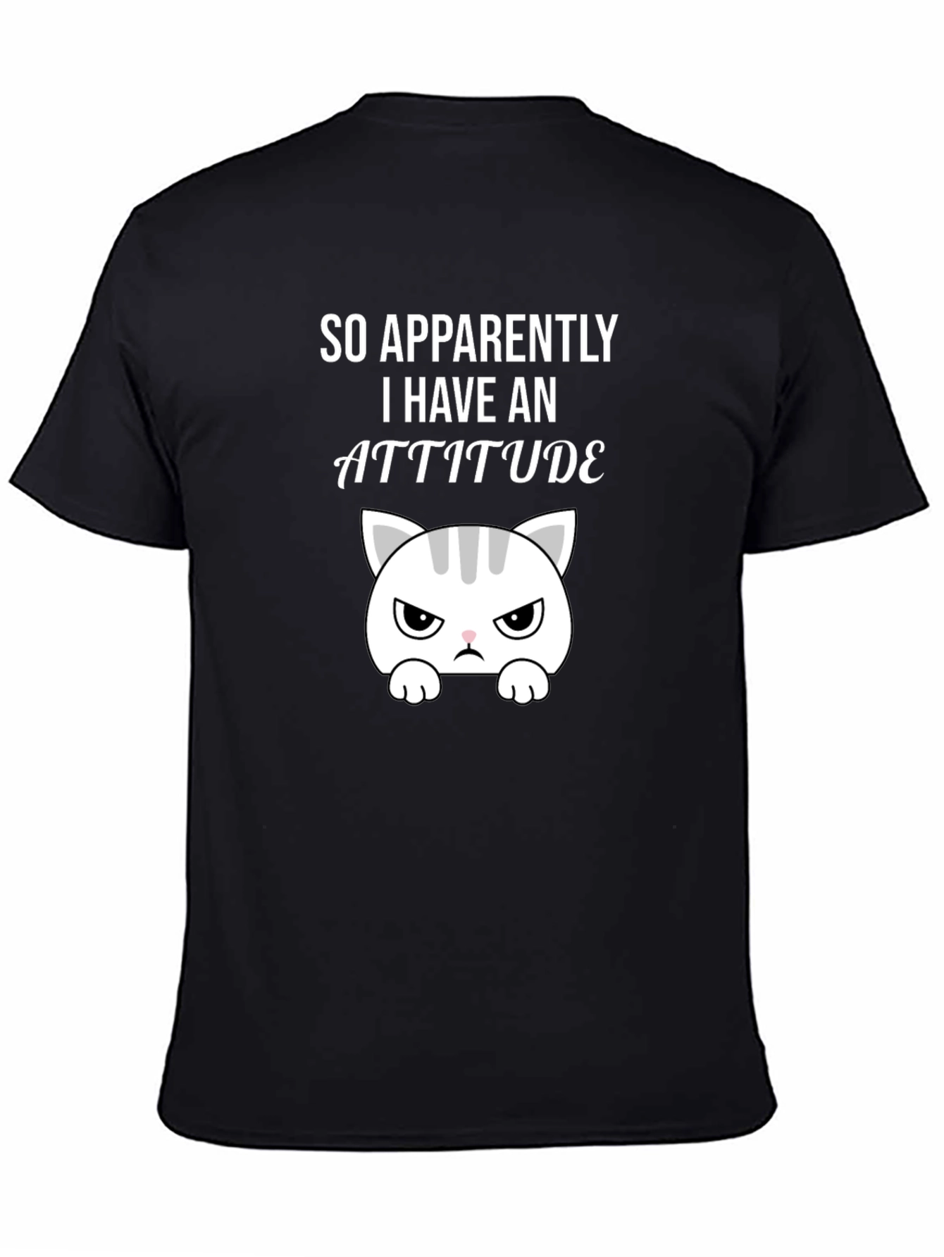 Funny Cat Attitude T-Shirt