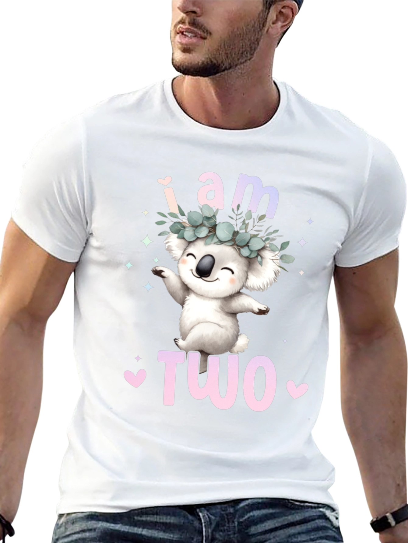 I am Two Koala Birthday Shirt