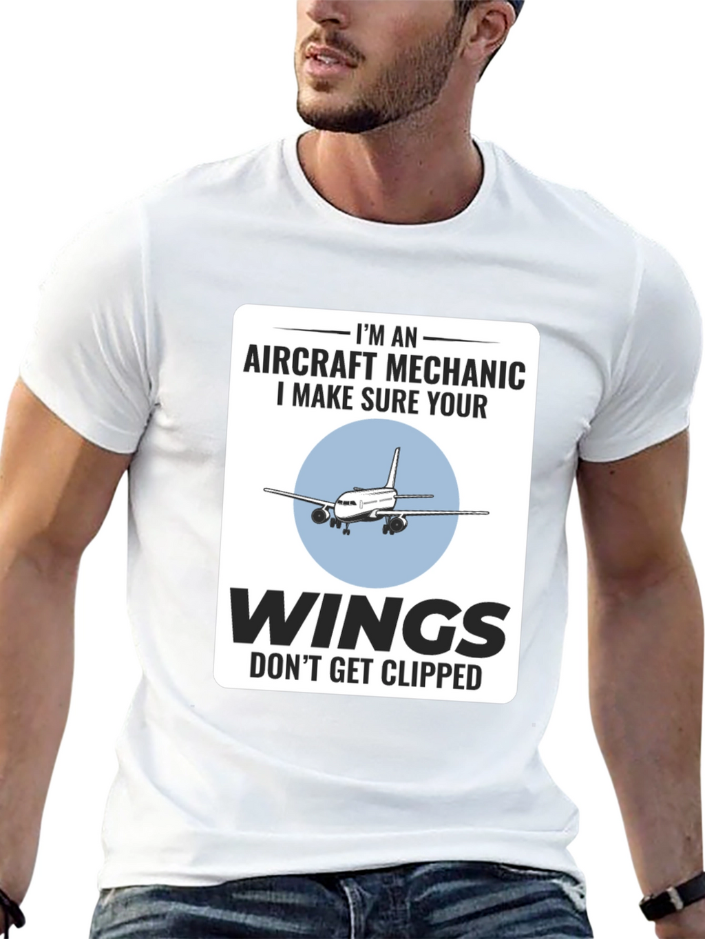 Aircraft Mechanic Funny T-Shirt - Aviation Wings