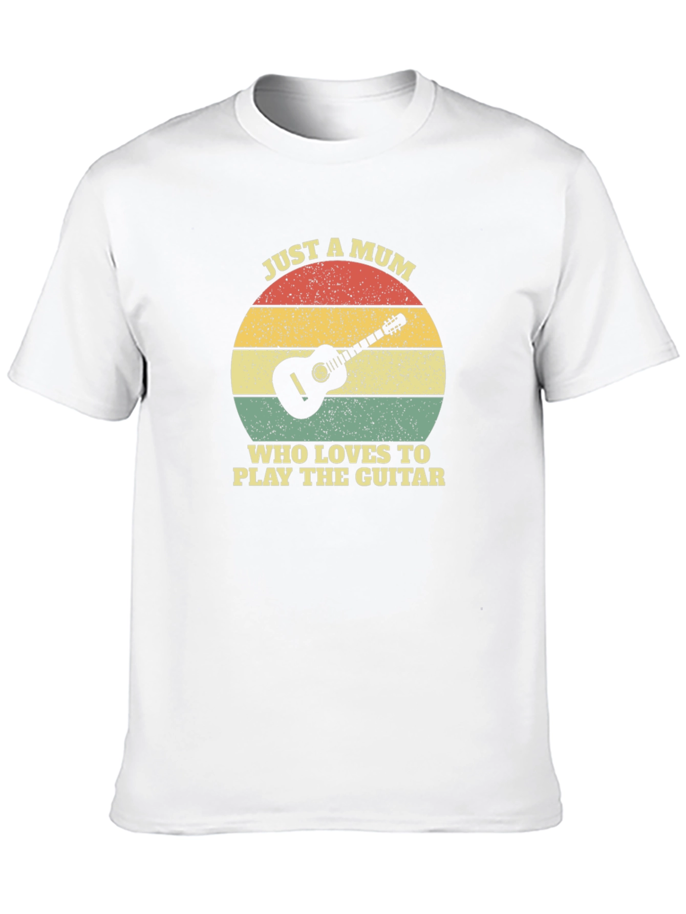 Just A Mum Guitar Lover Graphic T-Shirt