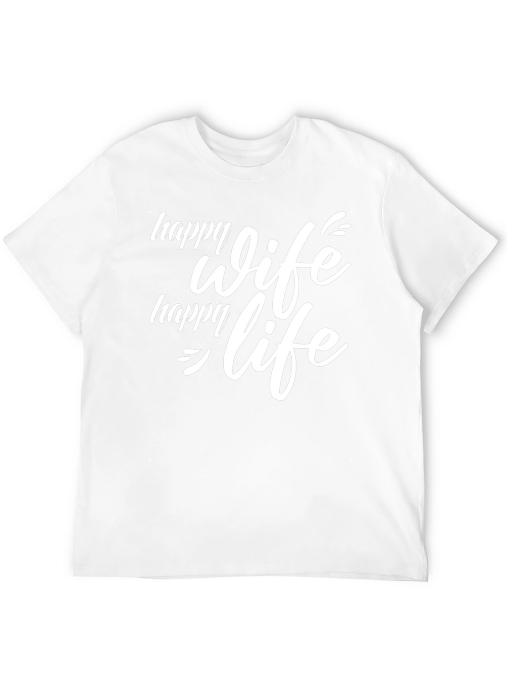 Happy Wife Happy Life Graphic Tee