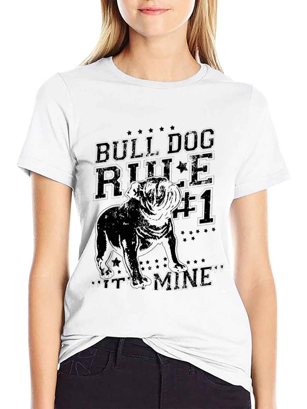 Bulldog Rule #1 T-Shirt – Funny Bulldog Lover Graphic Tee