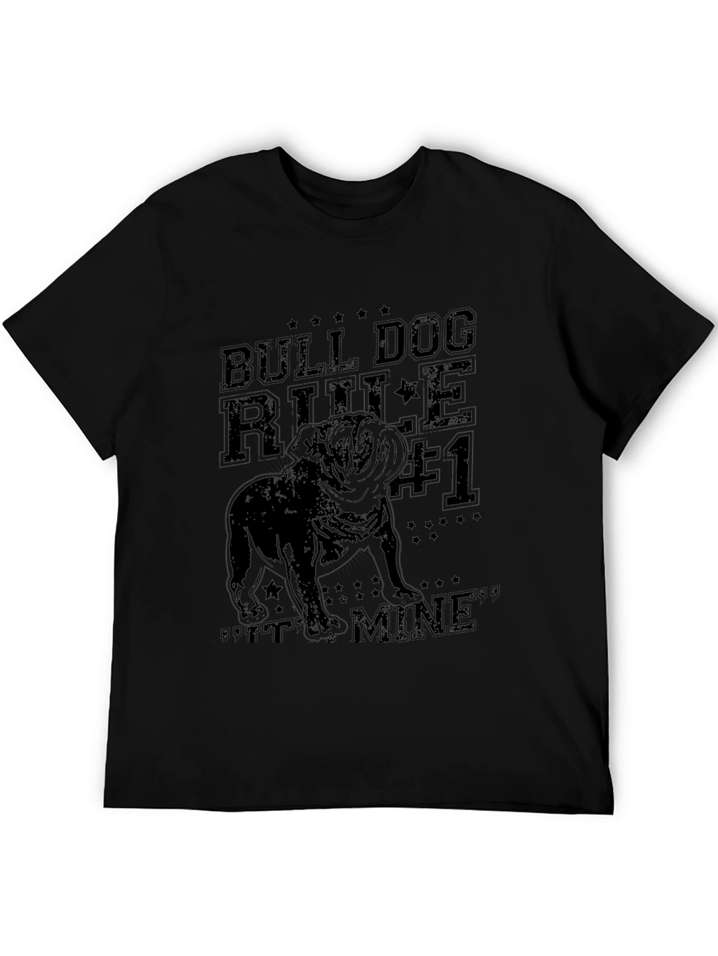 Bulldog Rule #1 T-Shirt – Funny Bulldog Lover Graphic Tee