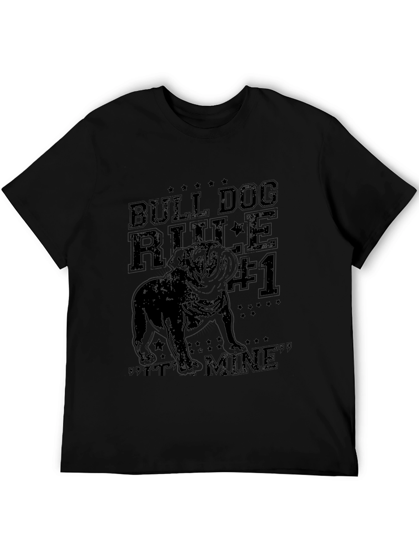 Bulldog Rule #1 T-Shirt – Funny Bulldog Lover Graphic Tee