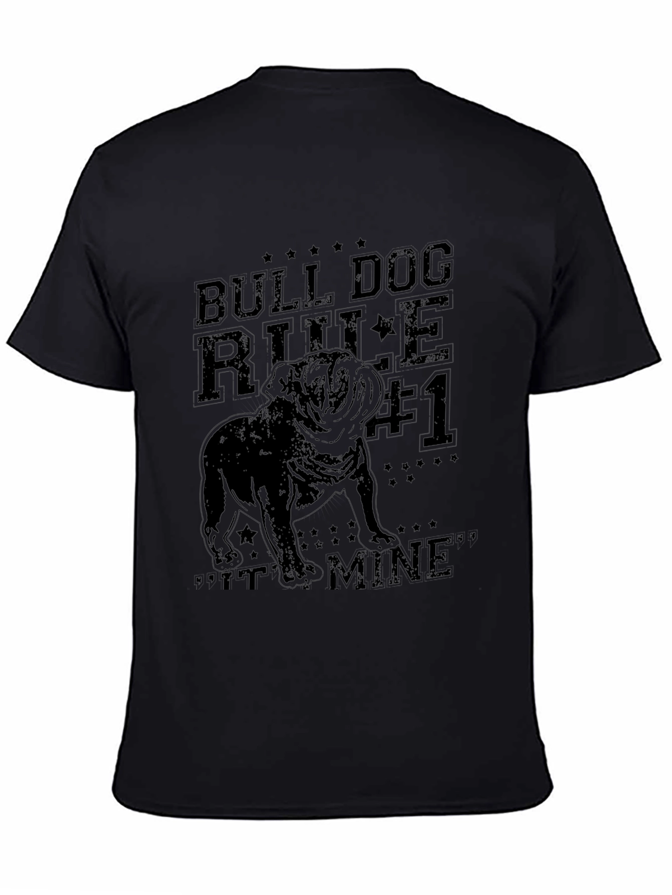Bulldog Rule #1 T-Shirt – Funny Bulldog Lover Graphic Tee