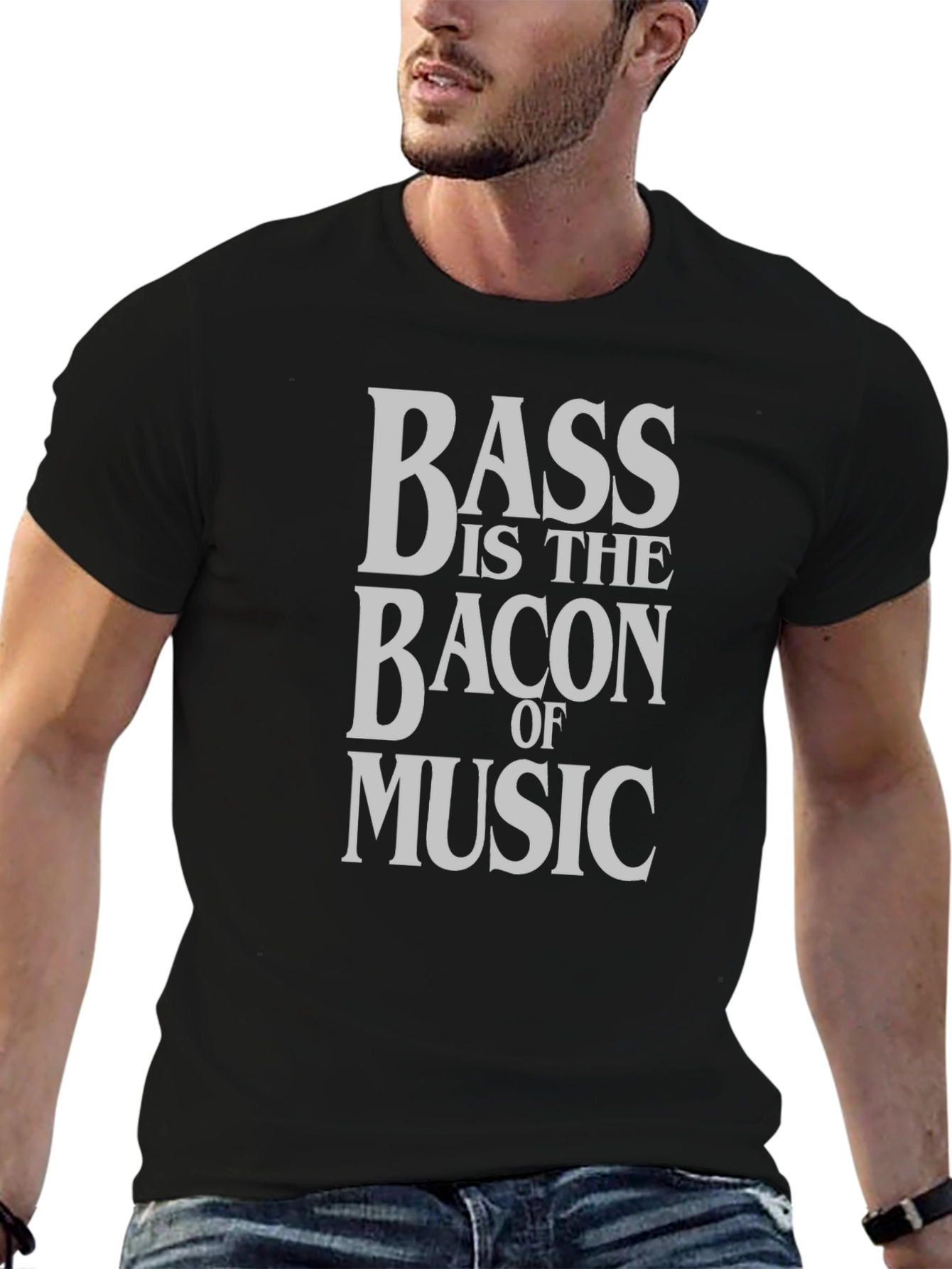 Bass is The Bacon of Music T-Shirt