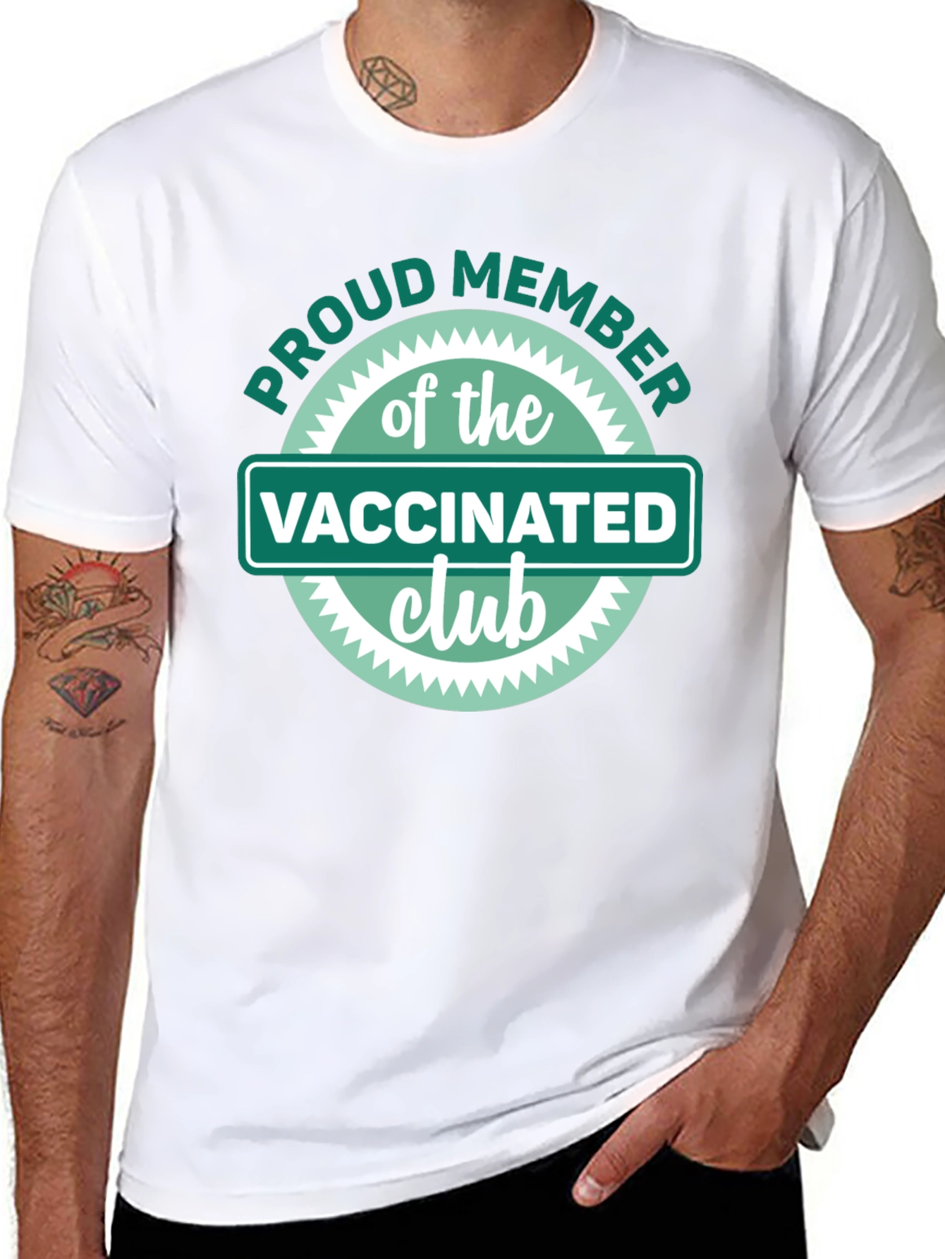 Proud Member Vaccinated Club T-Shirt