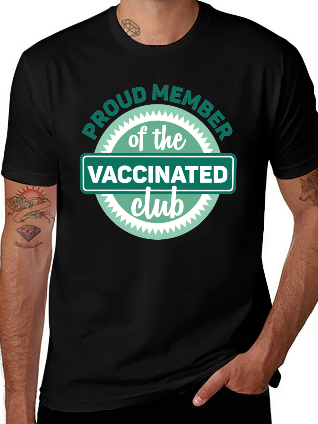 Proud Member Vaccinated Club T-Shirt