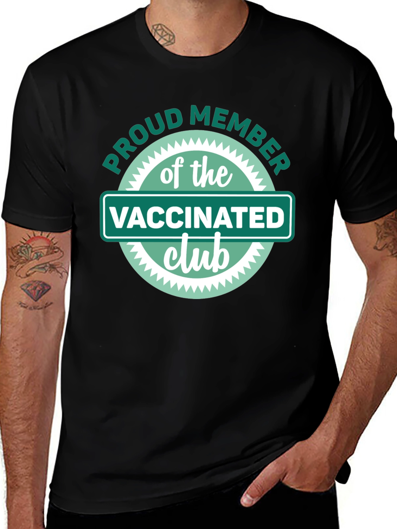 Proud Member Vaccinated Club T-Shirt
