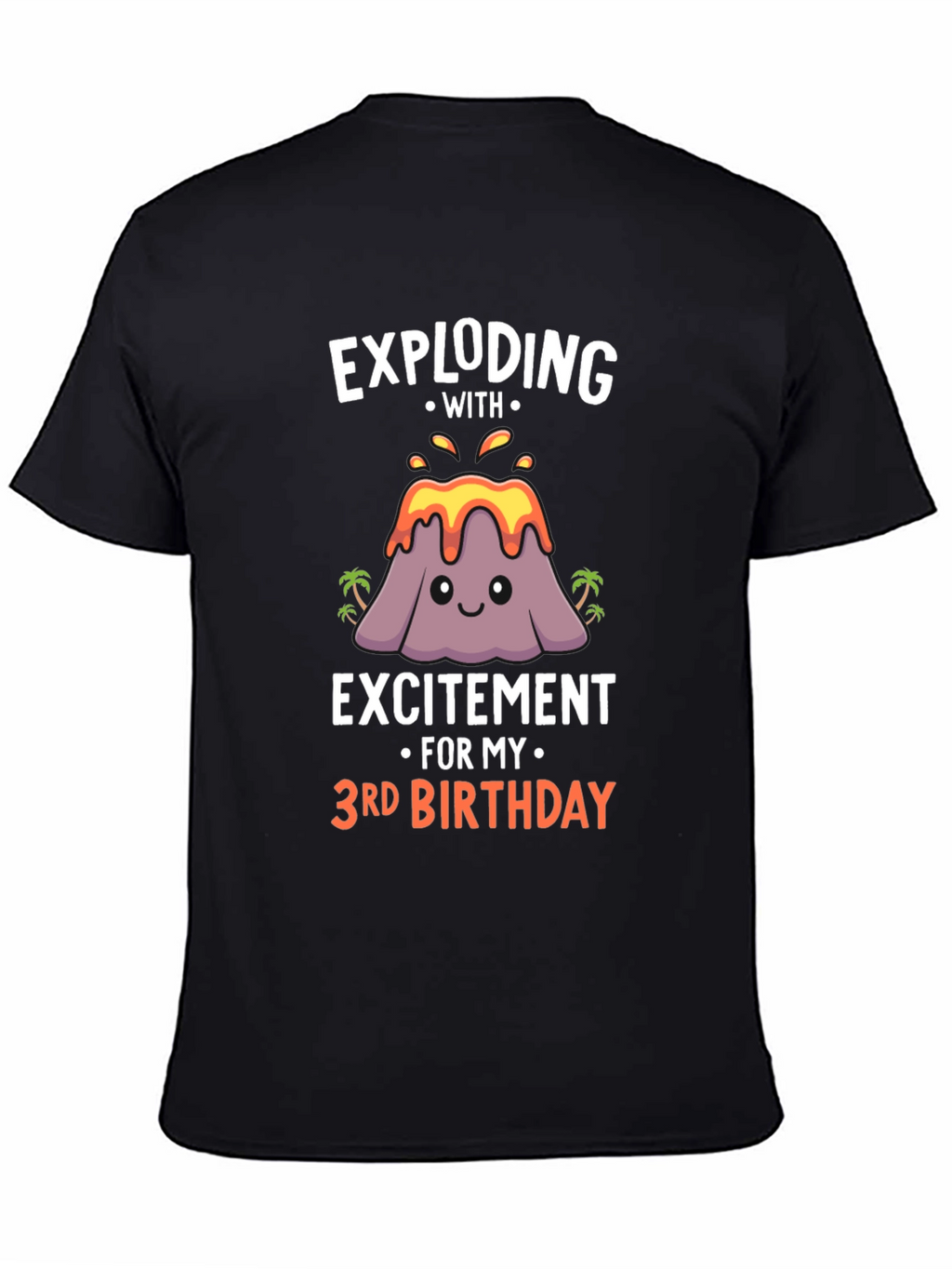 Exploding with Excitement 3rd Birthday T-Shirt