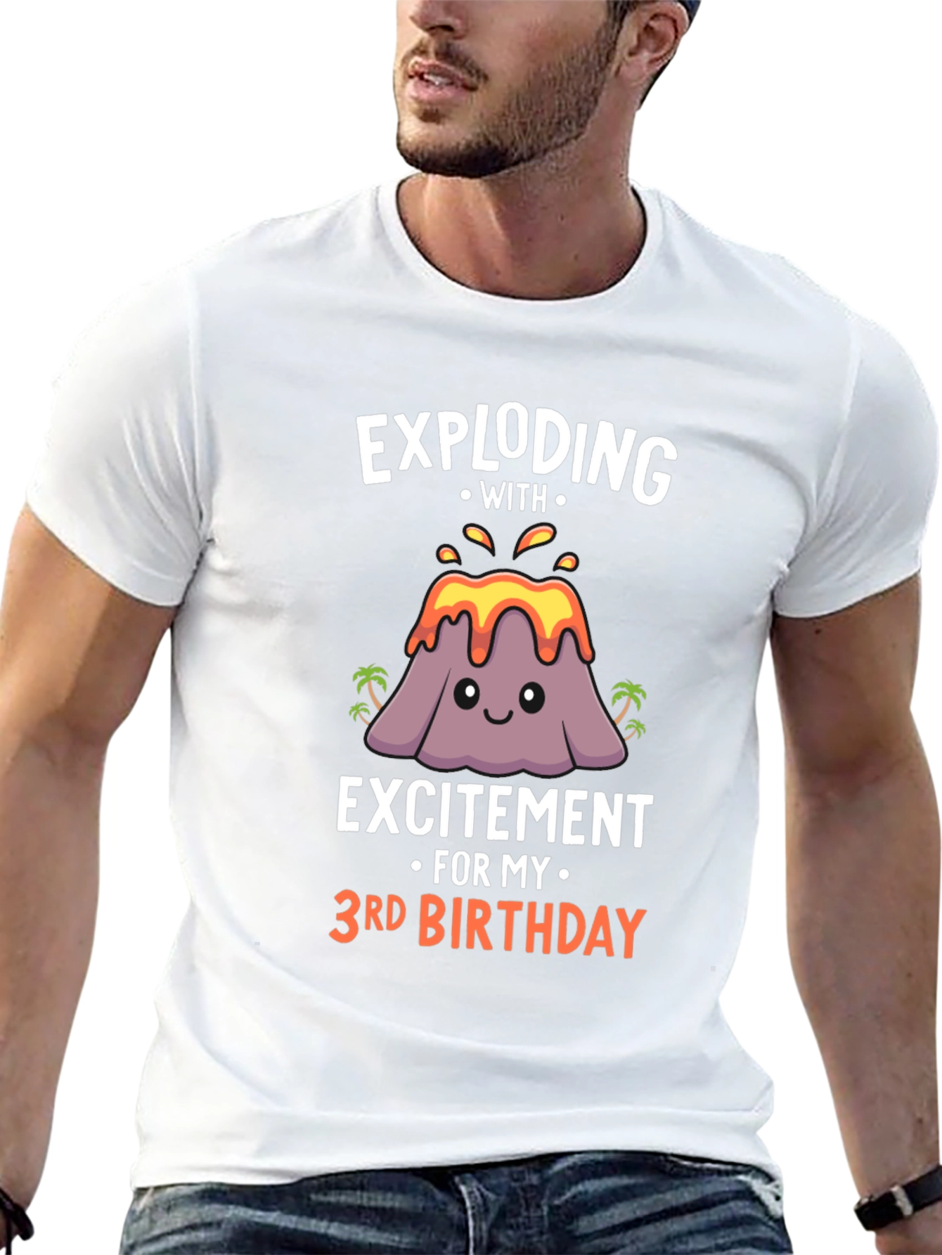 Exploding with Excitement 3rd Birthday T-Shirt