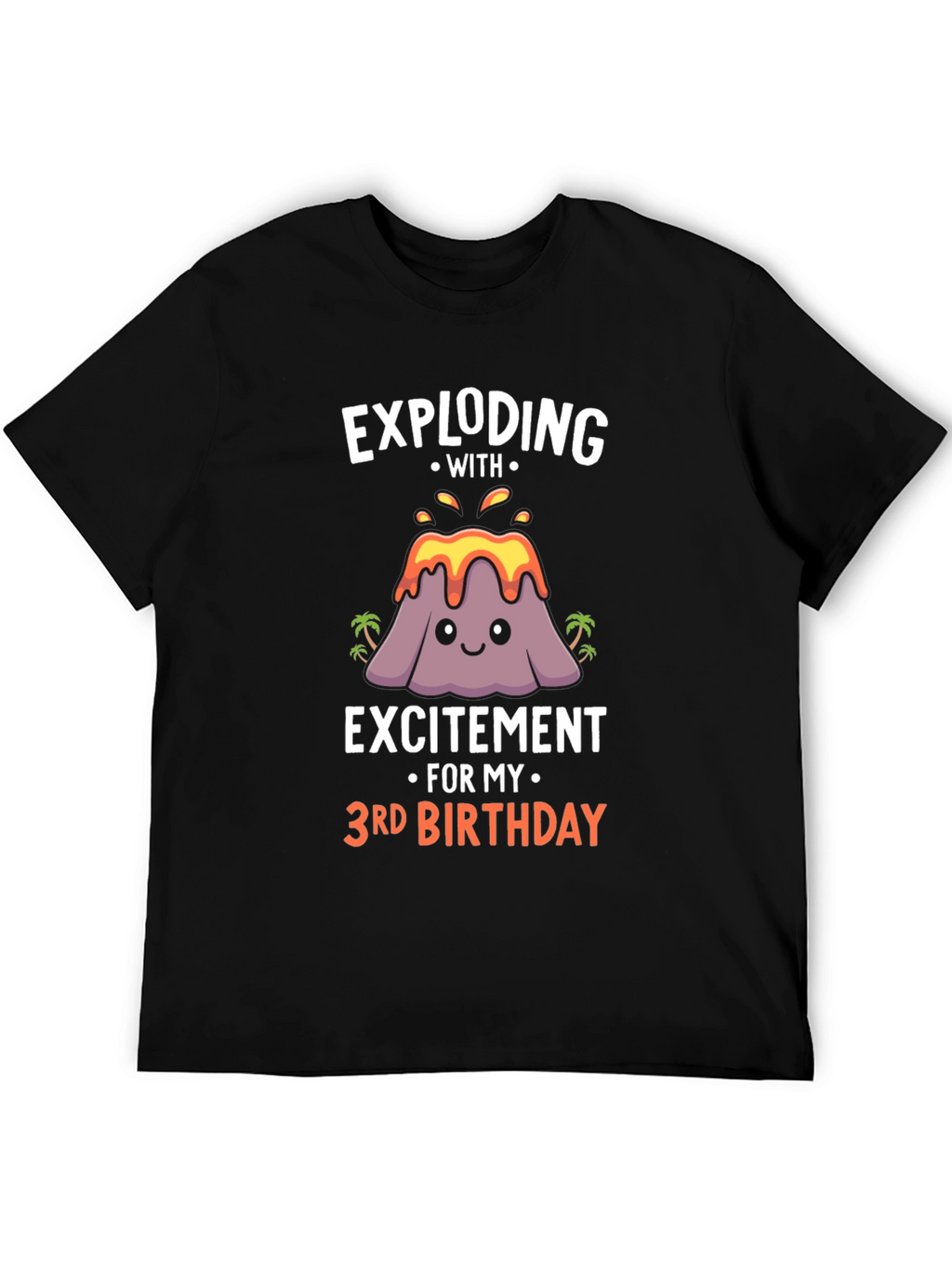 Exploding with Excitement 3rd Birthday T-Shirt
