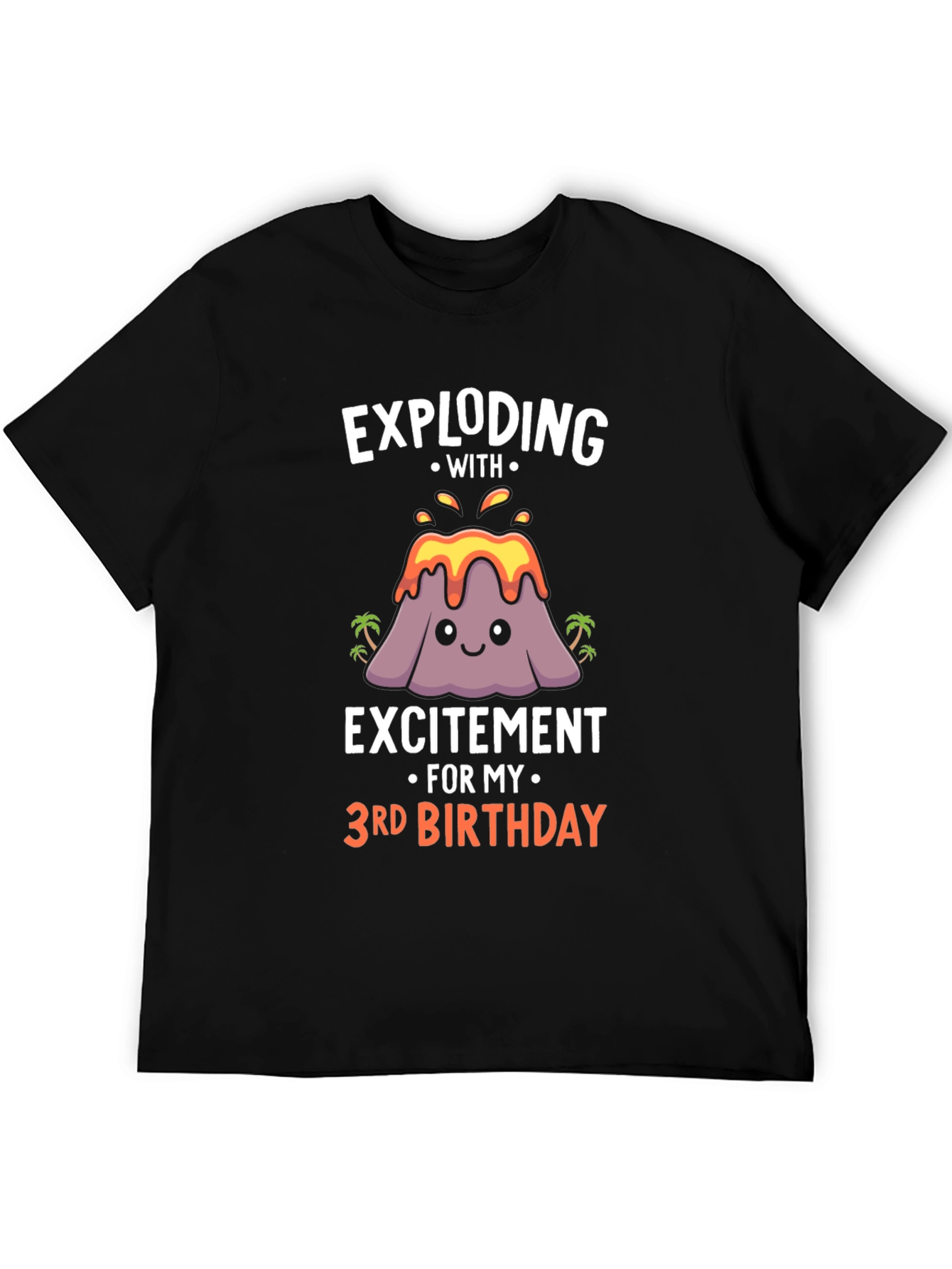 Exploding with Excitement 3rd Birthday T-Shirt