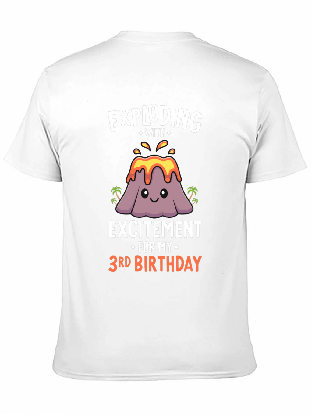 Exploding with Excitement 3rd Birthday T-Shirt