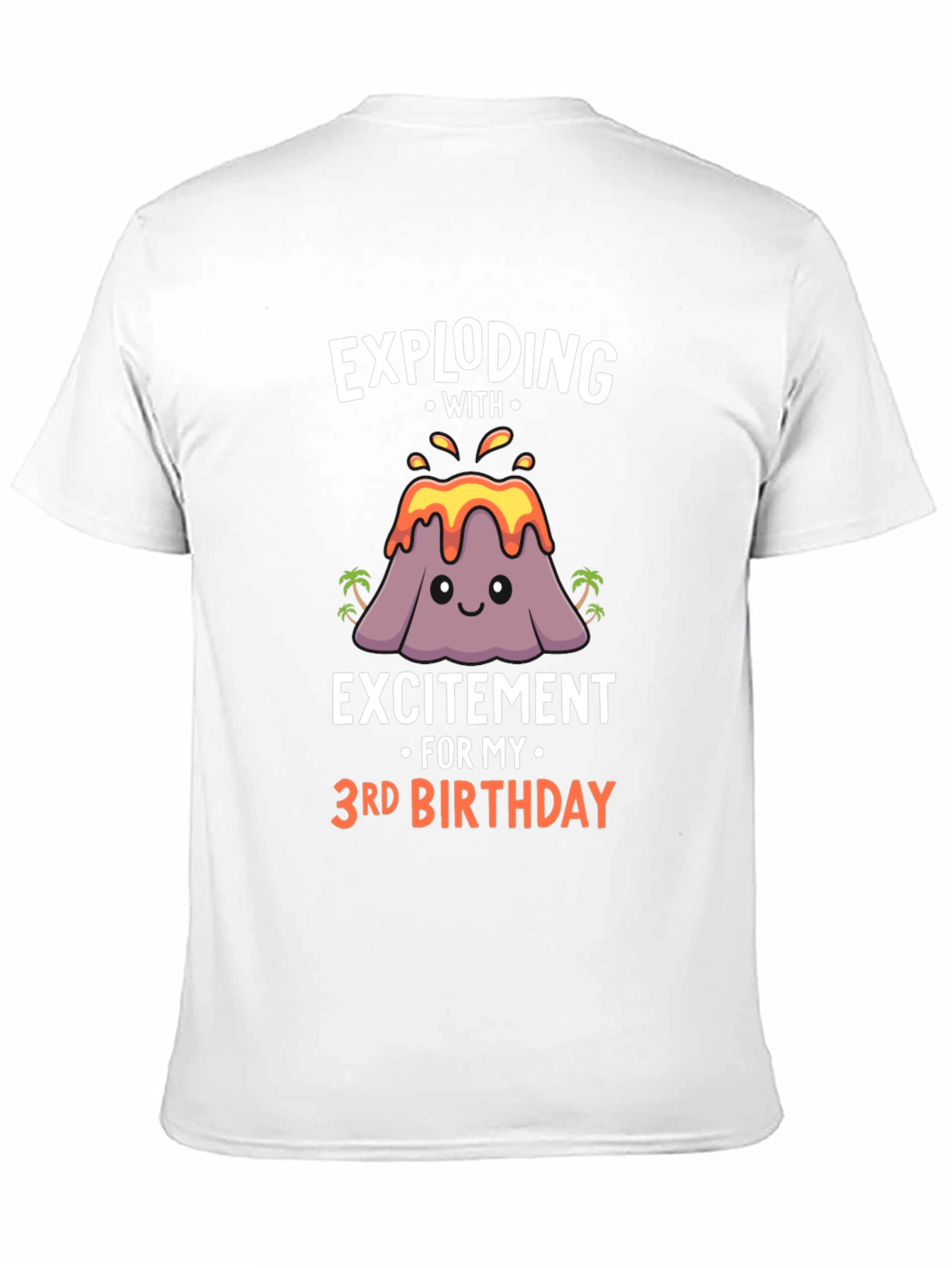 Exploding with Excitement 3rd Birthday T-Shirt