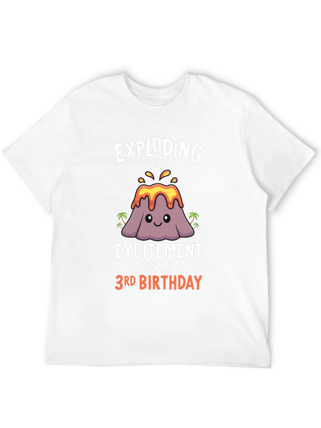 Exploding with Excitement 3rd Birthday T-Shirt
