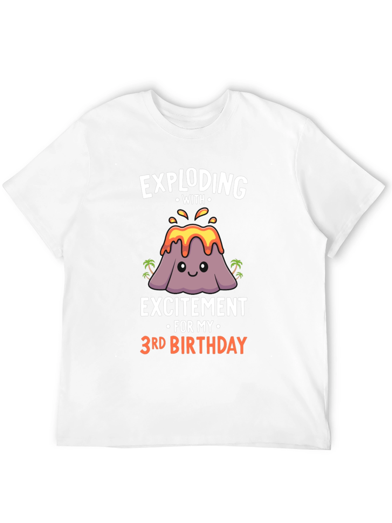 Exploding with Excitement 3rd Birthday T-Shirt