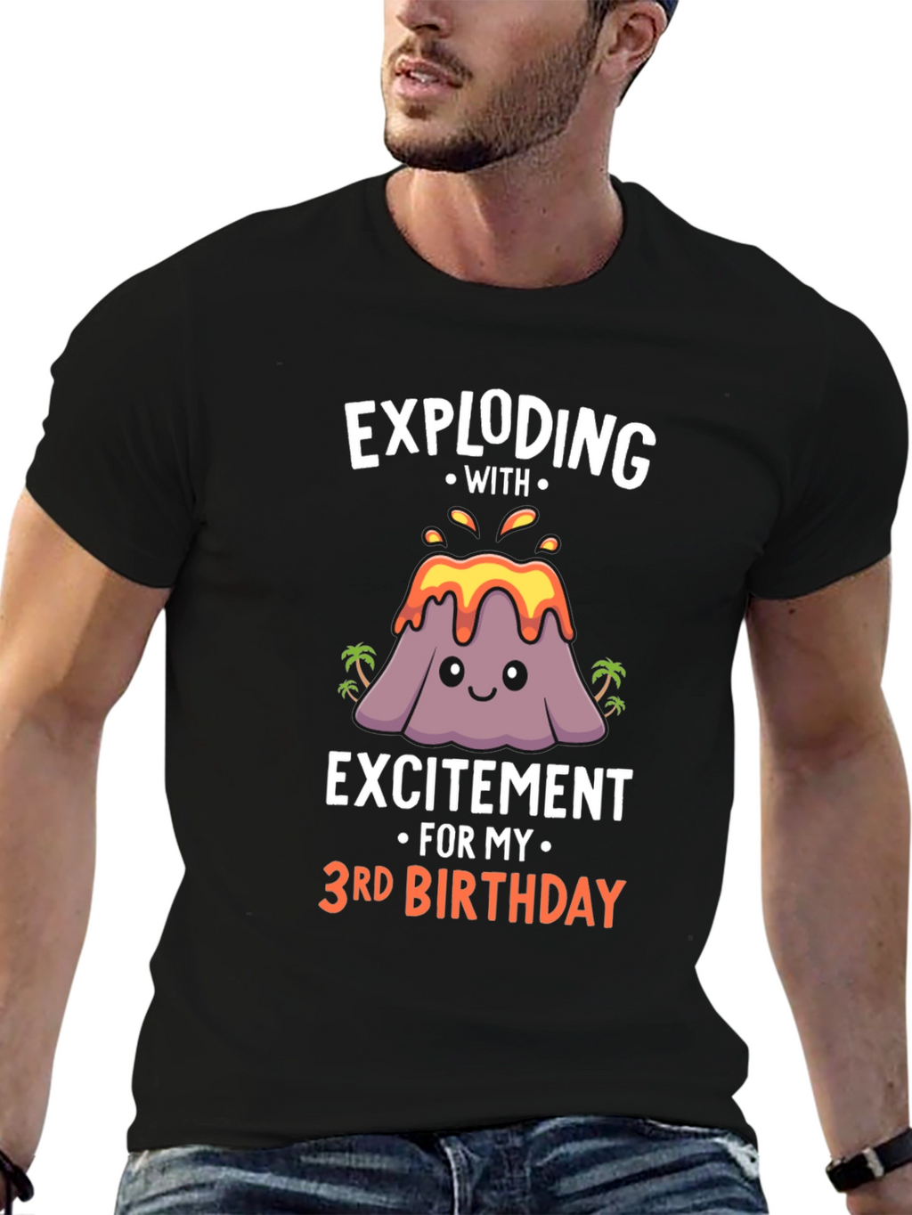 Exploding with Excitement 3rd Birthday T-Shirt
