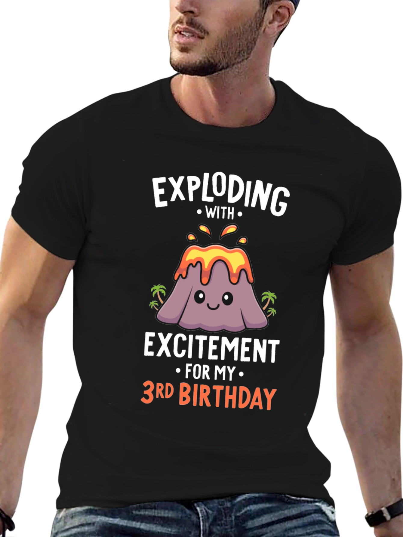 Exploding with Excitement 3rd Birthday T-Shirt